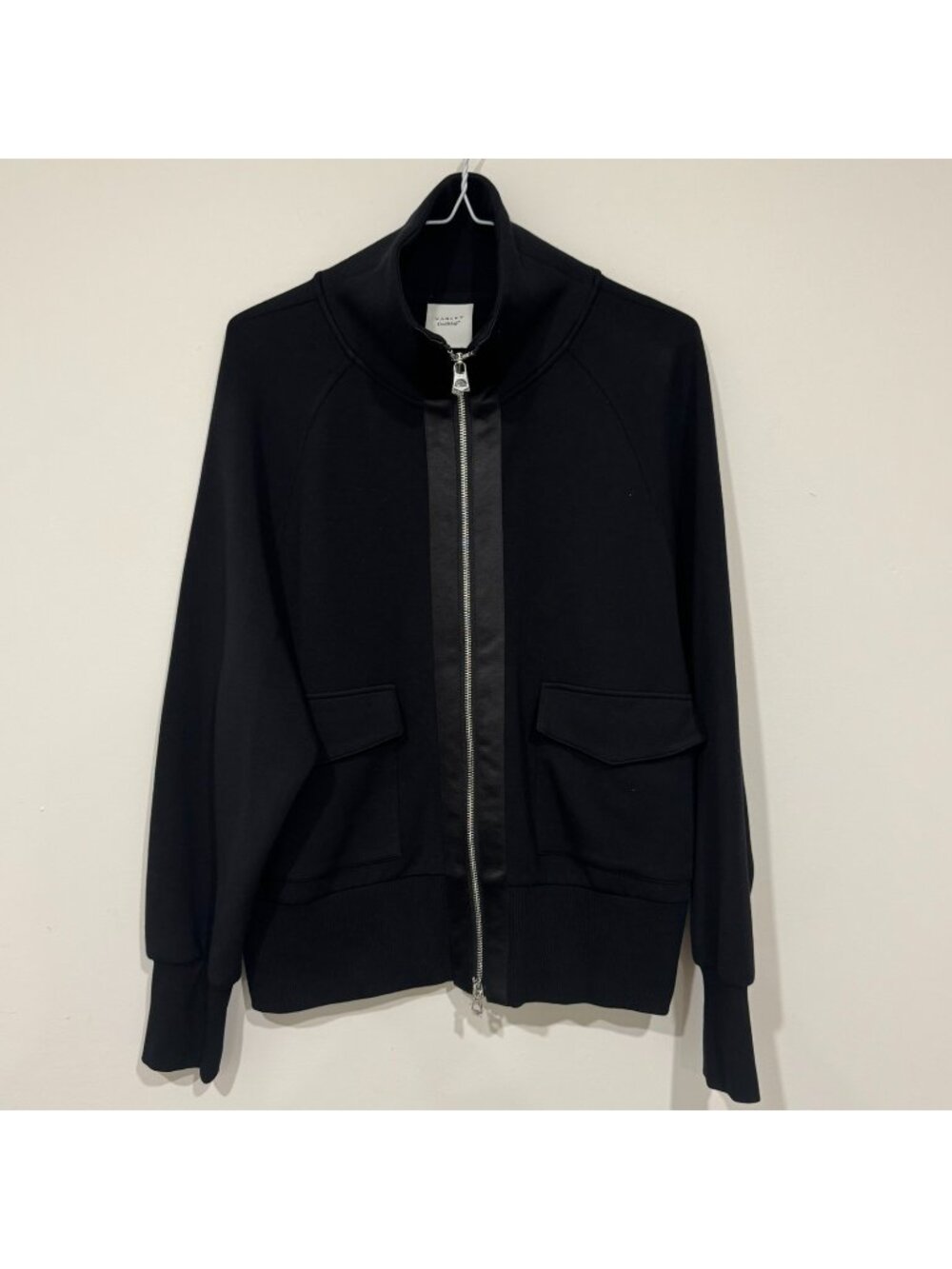 Varley Double Soft Womens Roxbury Zip Through Jacket Black NWOT Size S